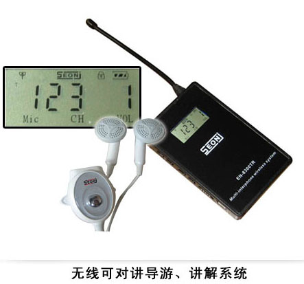 【EN-8300TR】無線可對講導(dǎo)游、講解系統(tǒng)